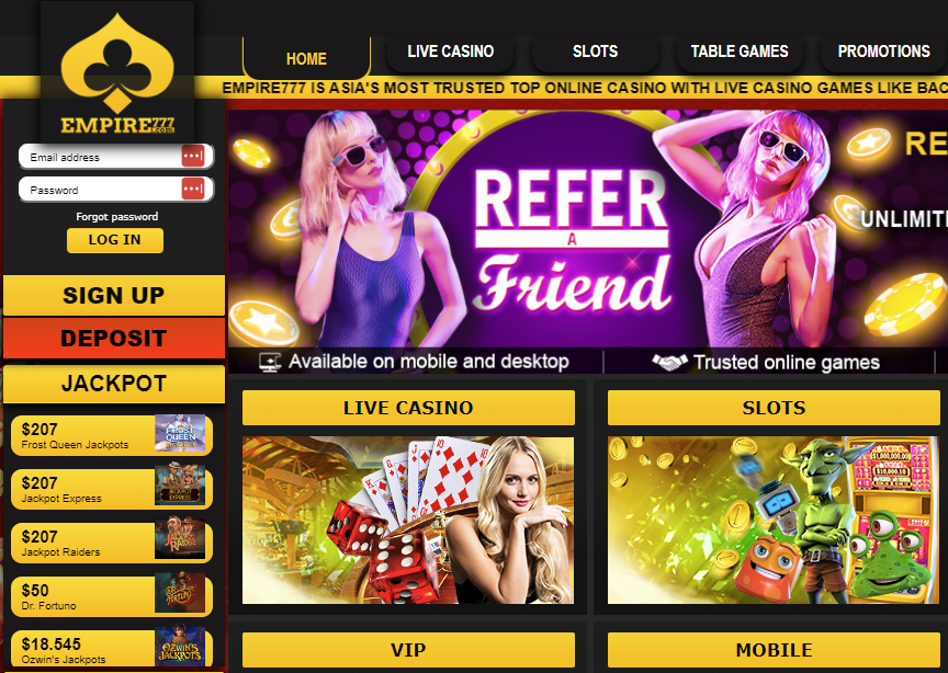 empire777 casino malaysia