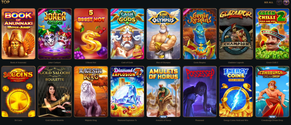 Talismania casino game